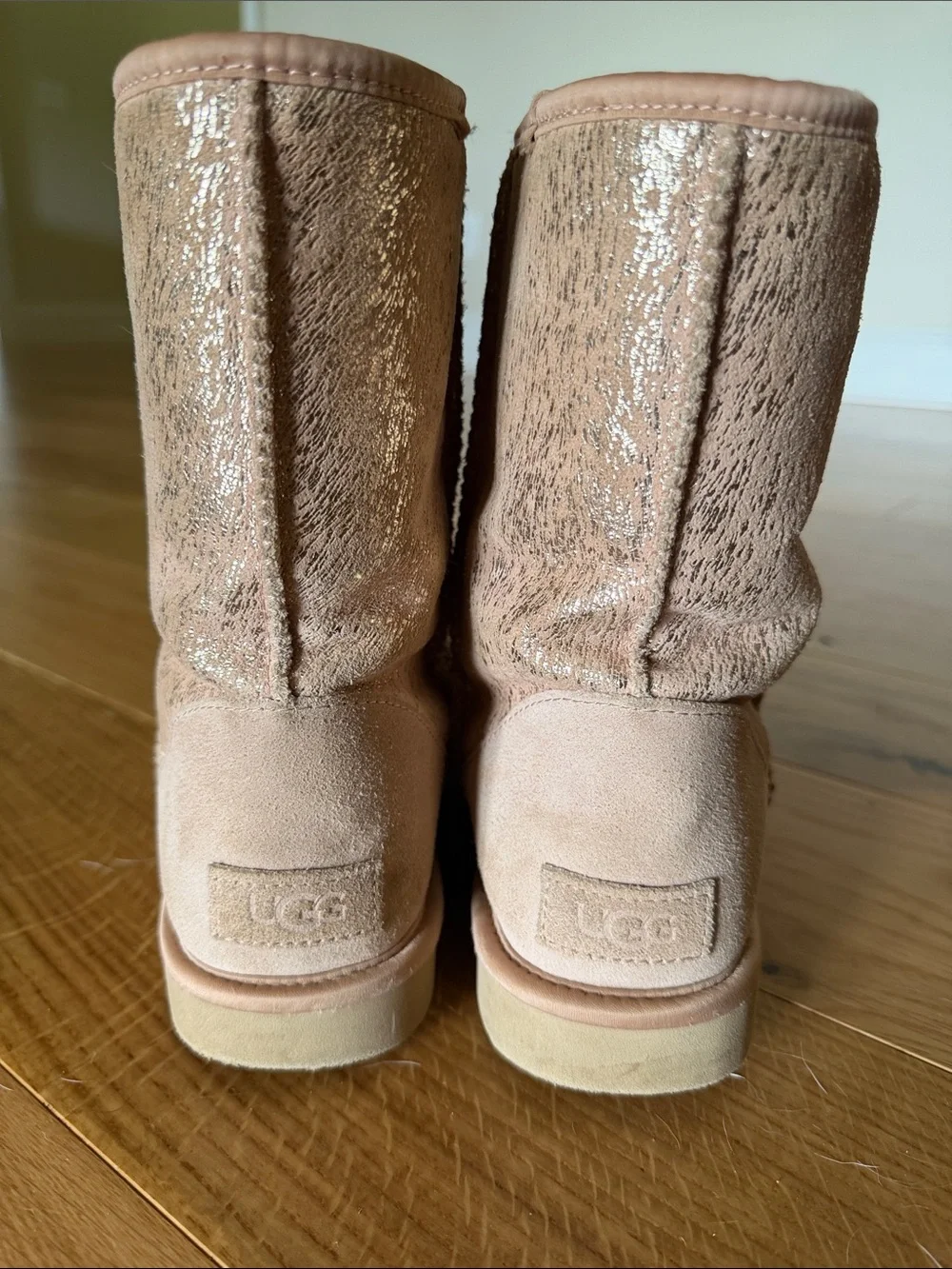 UGG Blush Shearling Lined Boot Interior